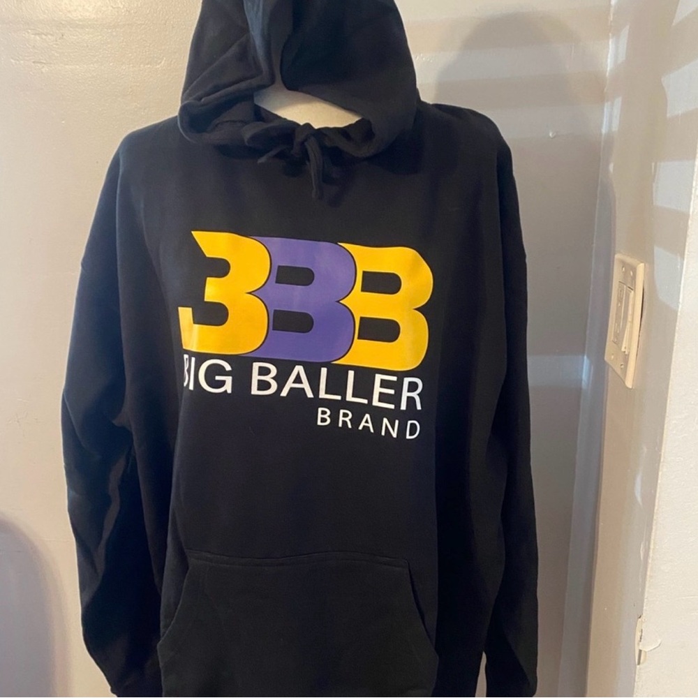 NWT- BIG BALLER BRAND . 100% Original Unisex Hoodie.